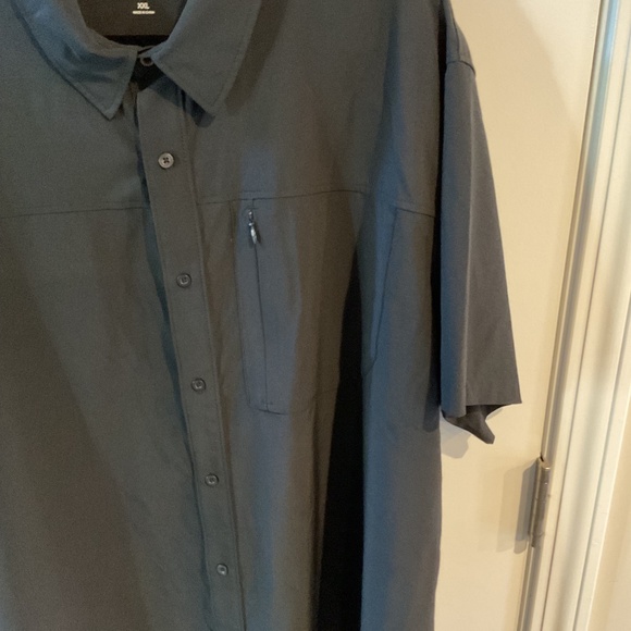 Zelos Short Sleeve Hybrid Shirt - XXL - Black - Picture 3 of 6